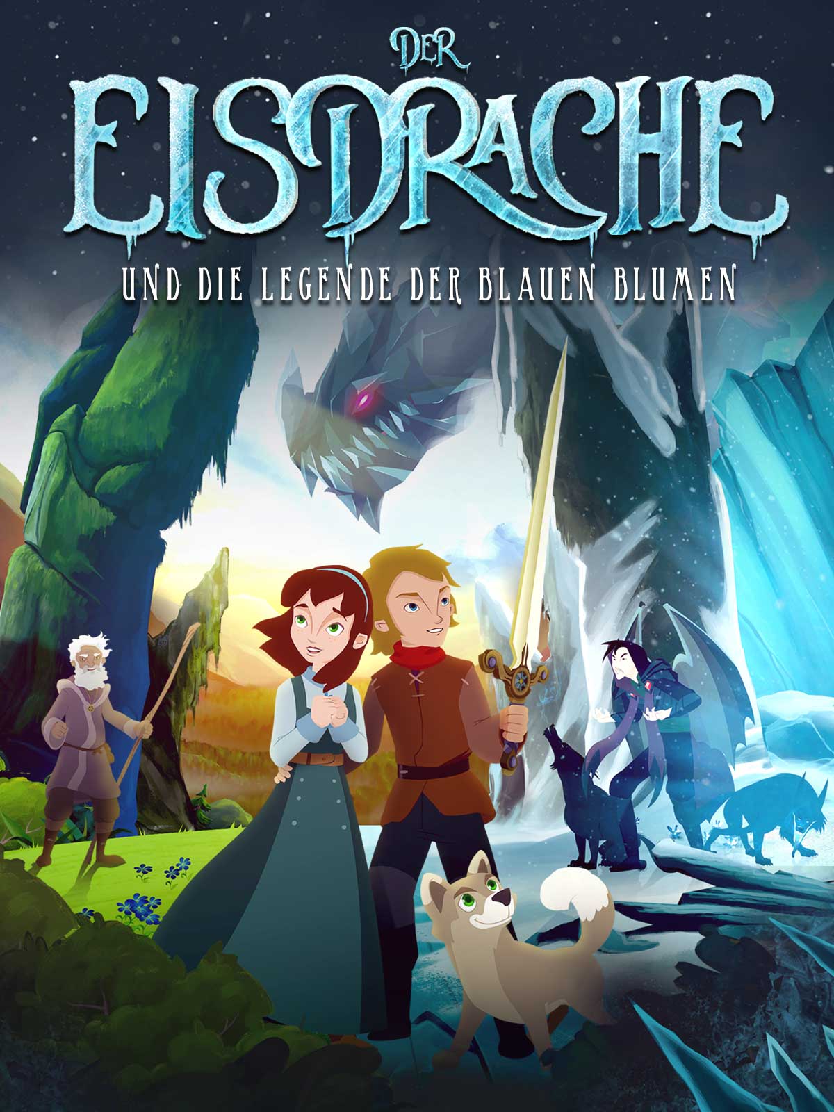 Der Eisdrache und die Legende der blauen Blumen kostenlos streamen | dailyme