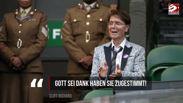 Cliff Richard kündigt neues Album 'Only Number Ones' an