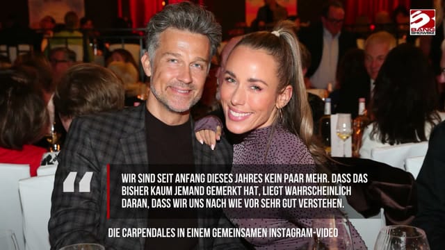 Annemarie und Wayne Carpendale geben erste Infos zur Trennung