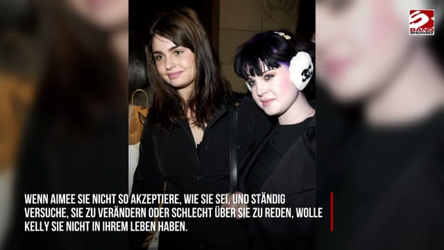 Kelly Osbourne: Darum will sie sich nicht mit Schwester Aimee versöhnen