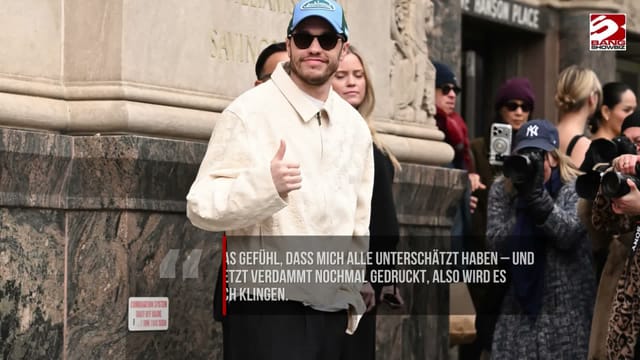 Pete Davidson wurde 'völlig unterschätzt'