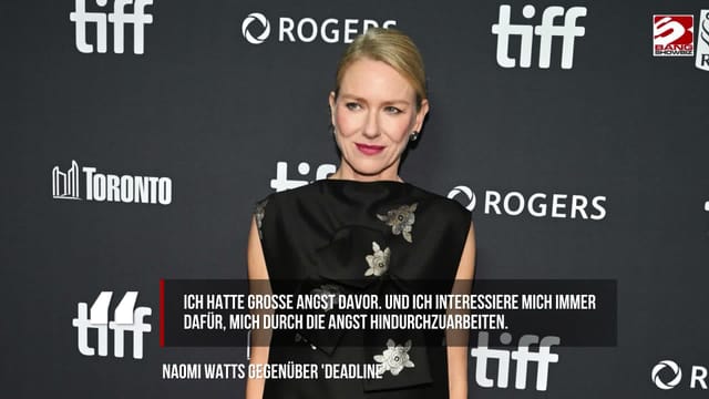 Naomi Watts kündigt 'Bösewicht-Ära' an