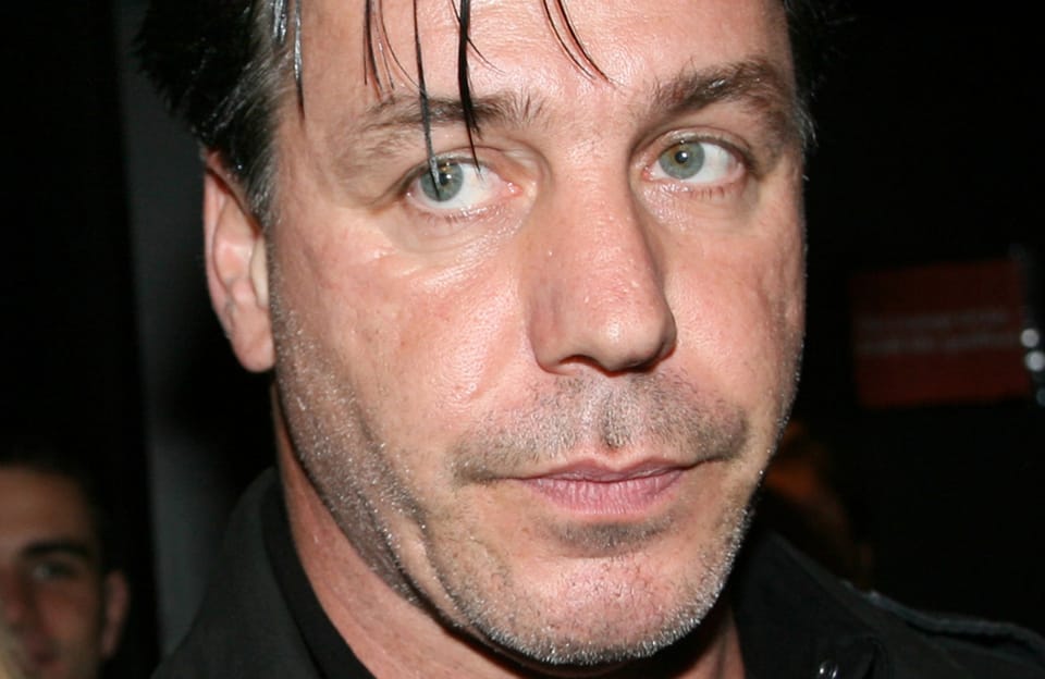 Till Lindemann in großer Trauer