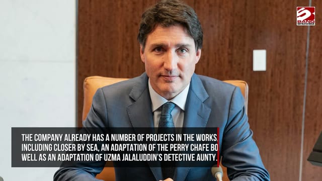 Justin Trudeau launches film and TV production company