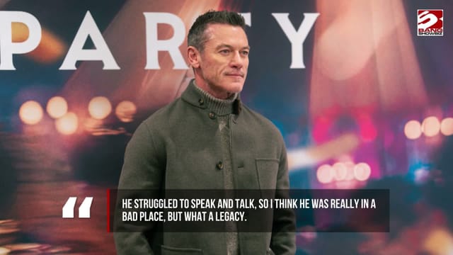Luke Evans says Tim Curry was 'struggling' before he passed away