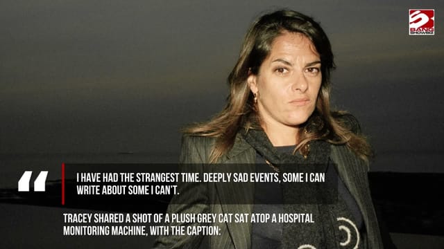 Dame Tracey Emin's brother died while she was in hospital