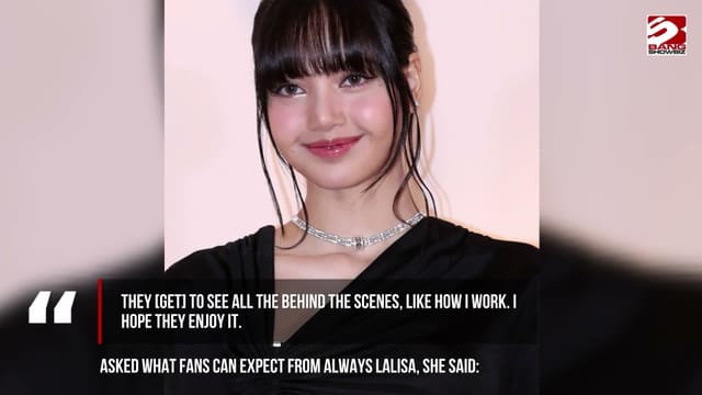Lisa supported by her BLACKPINK 'sisters'