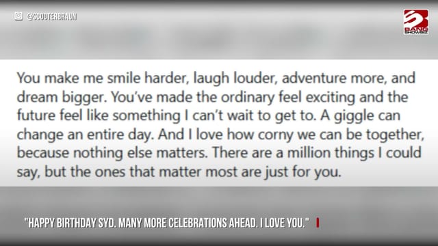 Scooter Braun hailed his true partnership with Sydney Sweeney to mark her 29th birthday