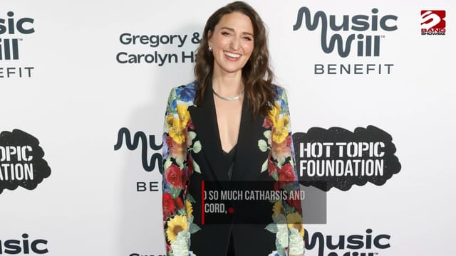 Sara Bareilles found catharsis and healing by writing Good Grief