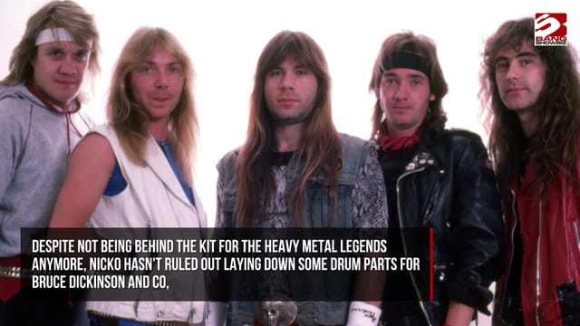 Nicko McBrain would love to record with Iron Maiden again