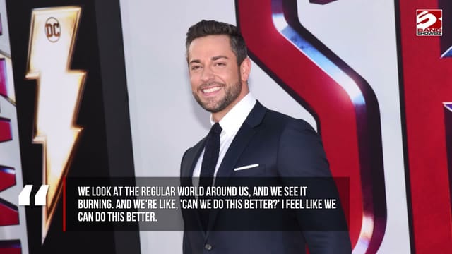 Zachary Levi compelled to 'build a better Hollywood'