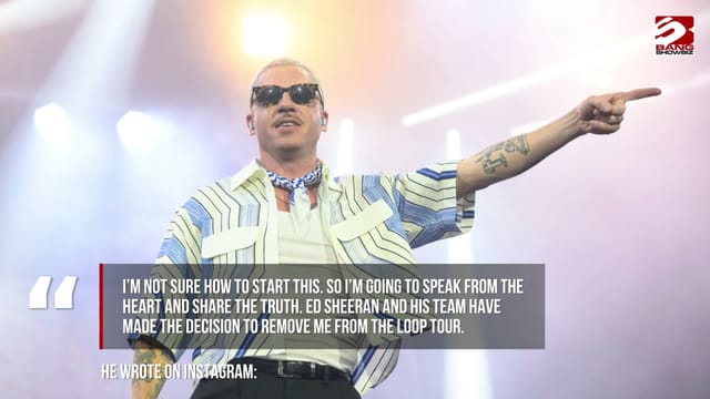 Macklemore dropped from Ed Sheeran's tour over 'Free Palestine' comments
