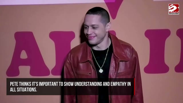 Pete Davidson: The world needs more empathy