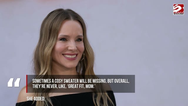 Kristen Bell's daughters won't steal bits from her closet - but why?