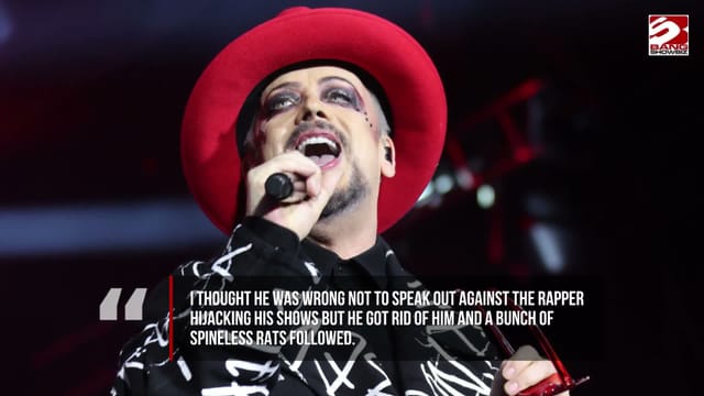 Boy George voiced support for Ed Sheeran amid controversy surrounding Macklemore's tour exit