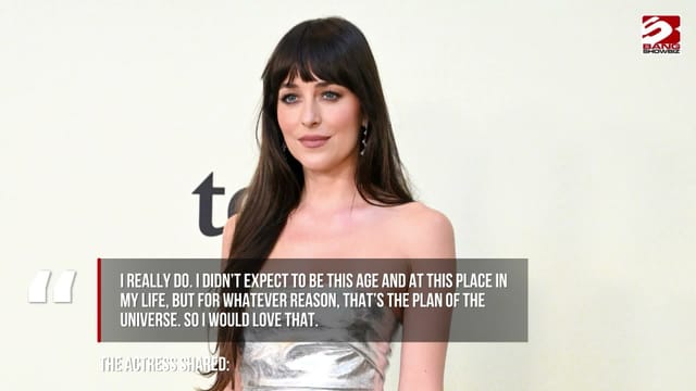 Dakota Johnson would 'love' to have children