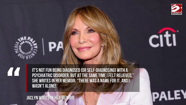 Jaclyn Smith is opening up about her lifelong experience with obsessive-compulsive disorder