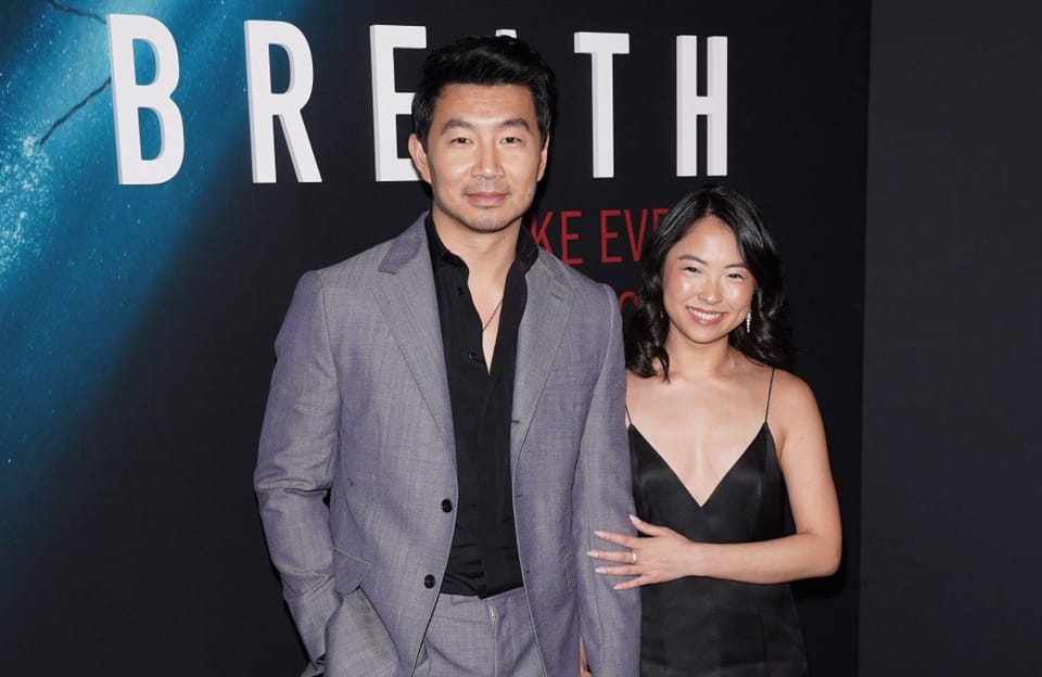 Simu Liu was 'overwhelmed with emotion' at his wedding to Allison Hsu