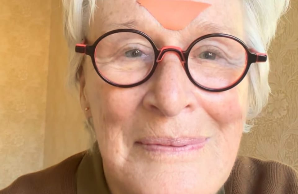 Glenn Close has reassured fans that she is doing well after sparking health concerns