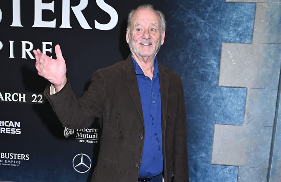 Bill Murray has admitted that constantly being asked for selfies can be 'hard'