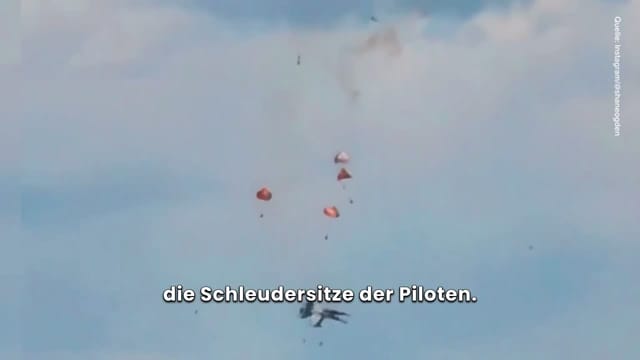 Kollision bei Flugshow: Video zeigt dramatischen Crash in Idaho
