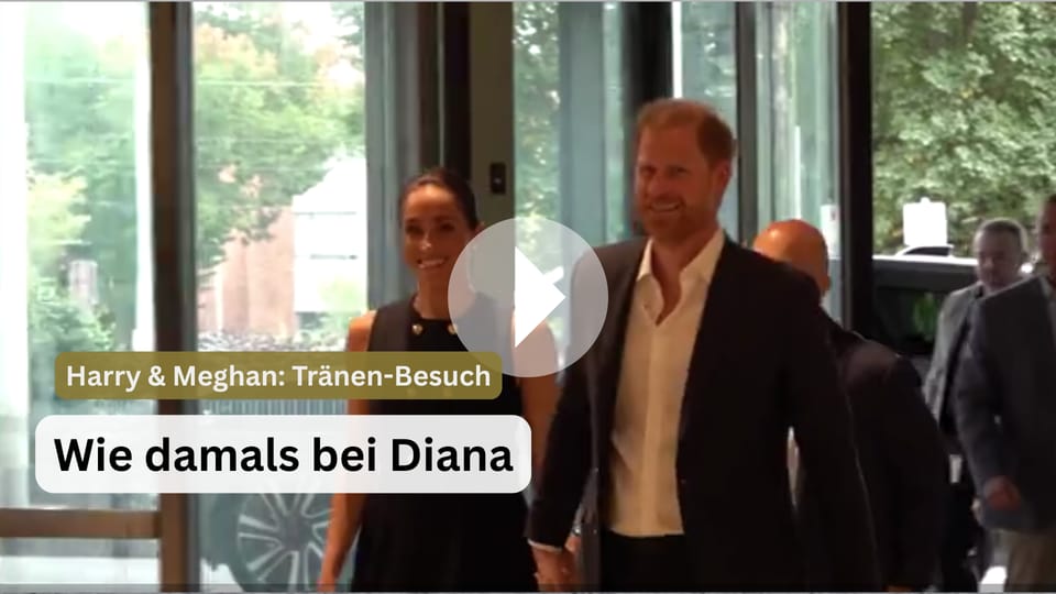 Harry und Meghan: Emotionaler Video-Besuch im Kinderkrankenhaus