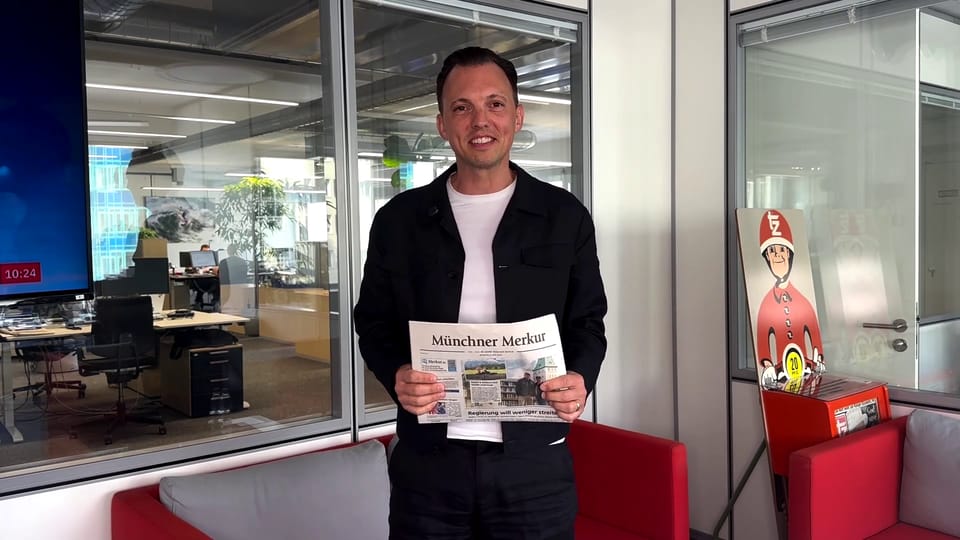 Merkur und tz-Chefredakteur Sebastian Arbinger Chefredakteur im Interview über den Newsletter