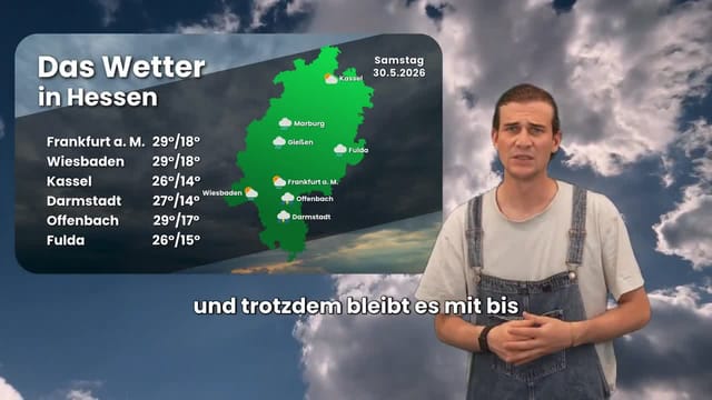 Hessen-Wetter wird unbeständig