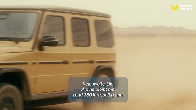 Alpine A290 vs Mercedes G 580 EQ, Leichtbau-Rebell vs Elektrotank