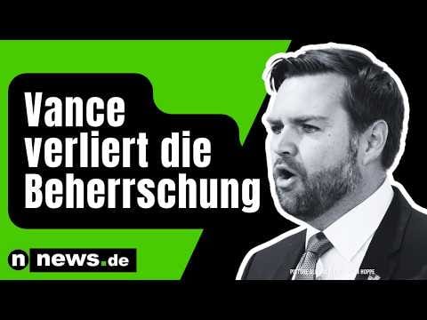 Plötzlich verliert J.D. Vance die Beherrschung - Trump-Vize entsetzt mit unflätigem Wutanfall