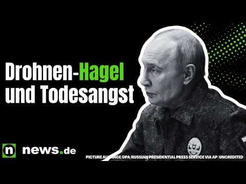 Wladimir Putin: Kremlchef unter Druck - Drohnen-Hagel, Panzer-Rückzug und Todesangst-Gerüchte