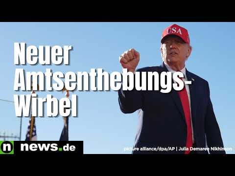 Entsetzen nach Eklat bei Rede - neuer Amtsenthebungs-Wirbel für Trump
