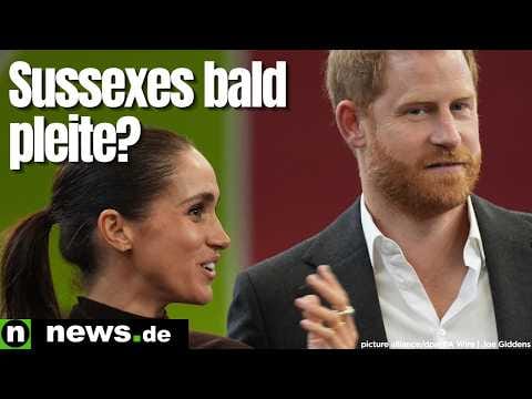 Prinz Harry und Meghan Markle: Sussexes bald pleite? Herzogin Meghans Luxussucht wird zum Problem