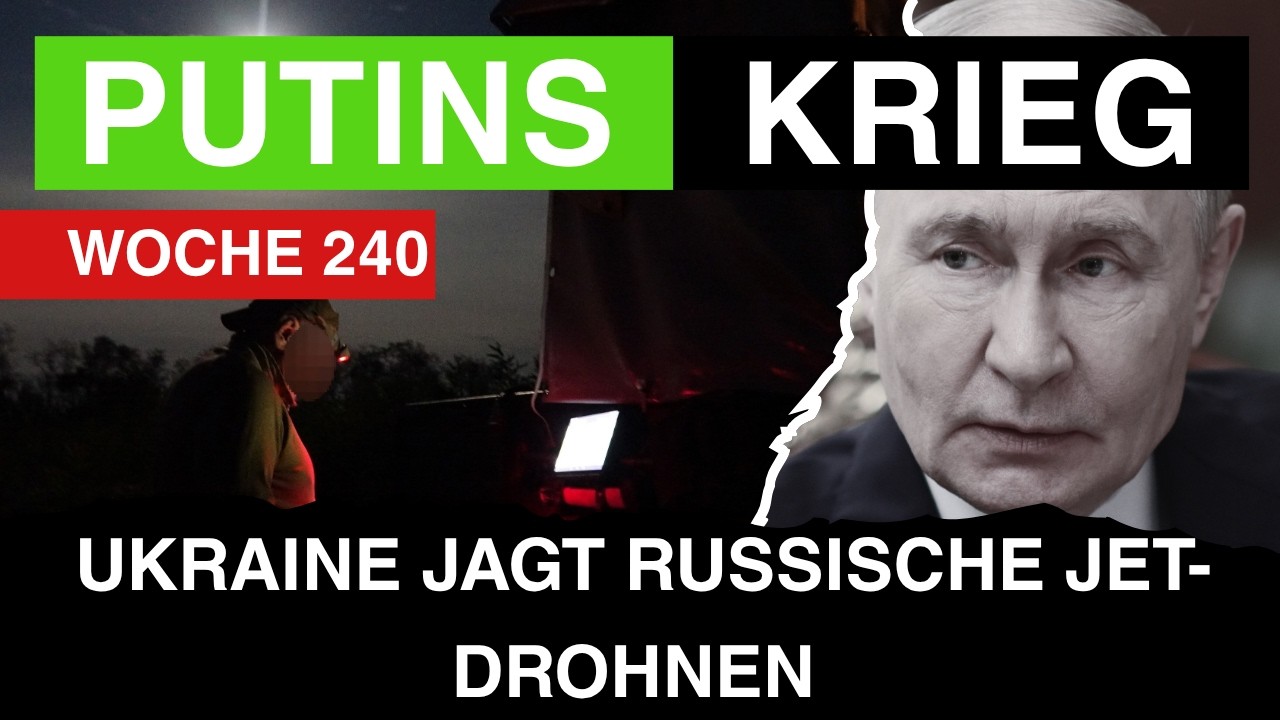 Putins Krieg: Ukraine jagt russische Jet-Drohnen