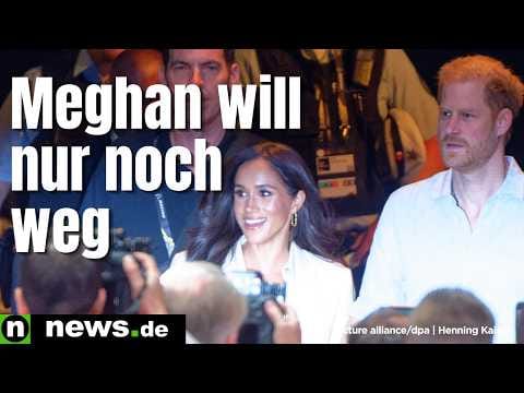 Herzogin Meghan schmiedet schon Pläne - jetzt will sie nur noch weg