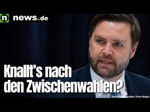Iran-Krieg aktuell: Donald Trump droht, Vance wagt Vorstoß - knallt's nach den Zwischenwahlen?