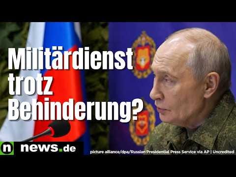 Millionen-Prämien für neue Rekruten – Russland wirbt Männer mit Behinderungen an