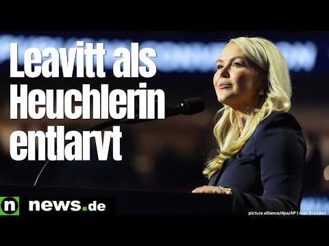 Karoline Leavitt bei Fox News: Trumps Ex-Sprecherin steht für neuen Job als Heuchlerin am Pranger