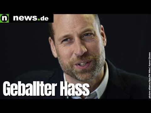 Prinz William wüst beschimpft: "Fahr zur Hölle!" Deshalb trifft den Thronfolger geballter Hass