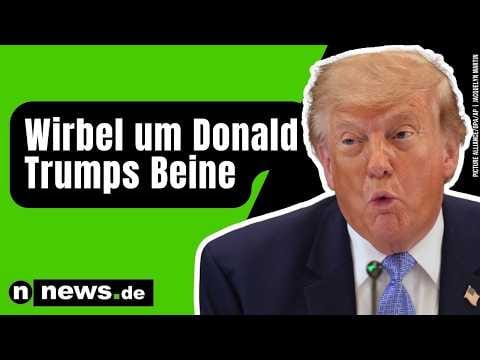 Donald Trump: "Etwas stimmt mit seinen Beinen nicht!" Wirbel um neue Aufnahmen des US-Präsidenten