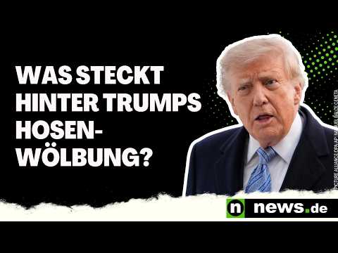 Donald Trump: Mysteriöse Wölbung unter seiner Hose - Video von Staatsbesuch heizt Gerüchte an