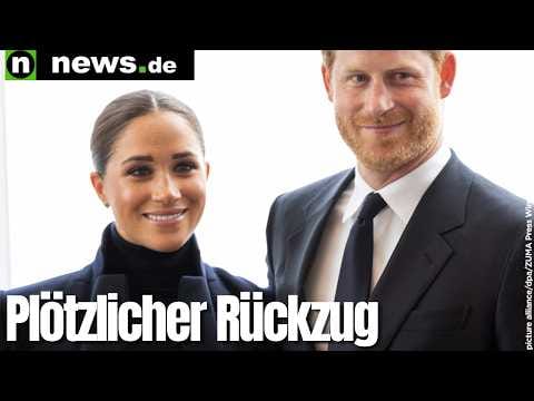 Herzogin Meghan und Prinz Harry: Sie wollen ganz schnell weg - plötzlicher Rückzug angekündigt