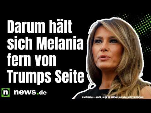Melania Trump: Darum hält sich die First Lady lieber fern von Donald Trumps Seite