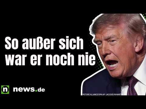 Donald Trump: Wutanfall bei Pressekonferenz - so außer sich war Trump noch nie