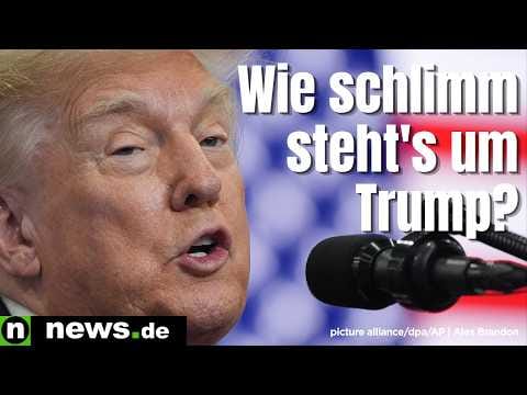 Trump vergrößert sein Ärzte-Team - wie schlimm steht's um seine Gesundheit?