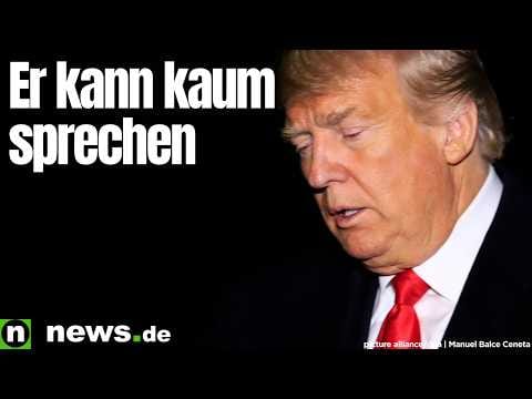 Donald Trump: Schwierigkeiten zu sprechen - Wahlkampf-Auftritt sorgt für Zündstoff