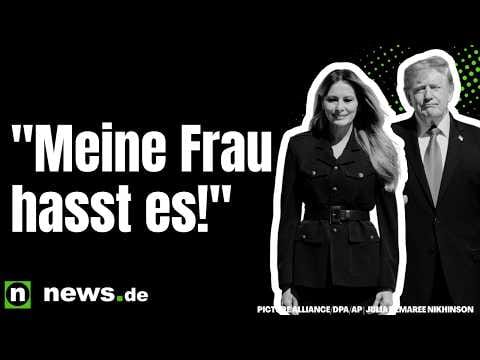 "Meine Frau hasst es!" US-Präsident provoziert neuen Ärger mit First Lady