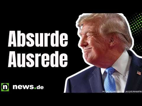 Donald Trump: US-Präsident blamiert sich mit absurder Ausrede für seine Verspätungen
