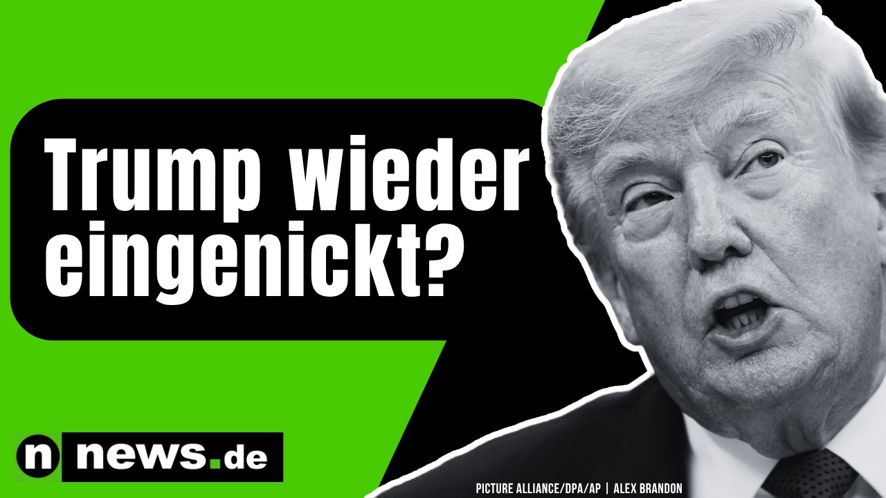 Donald Trump schon wieder eingenickt?: Szene im Oval Office sorgt für Spott