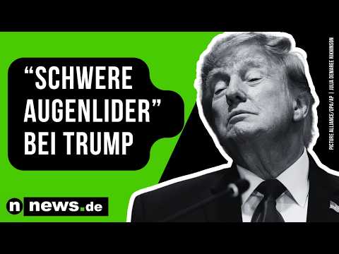 Donald Trump und Xi Jinping: US-Präsident verliert den Kampf gegen "schwere Augenlider"